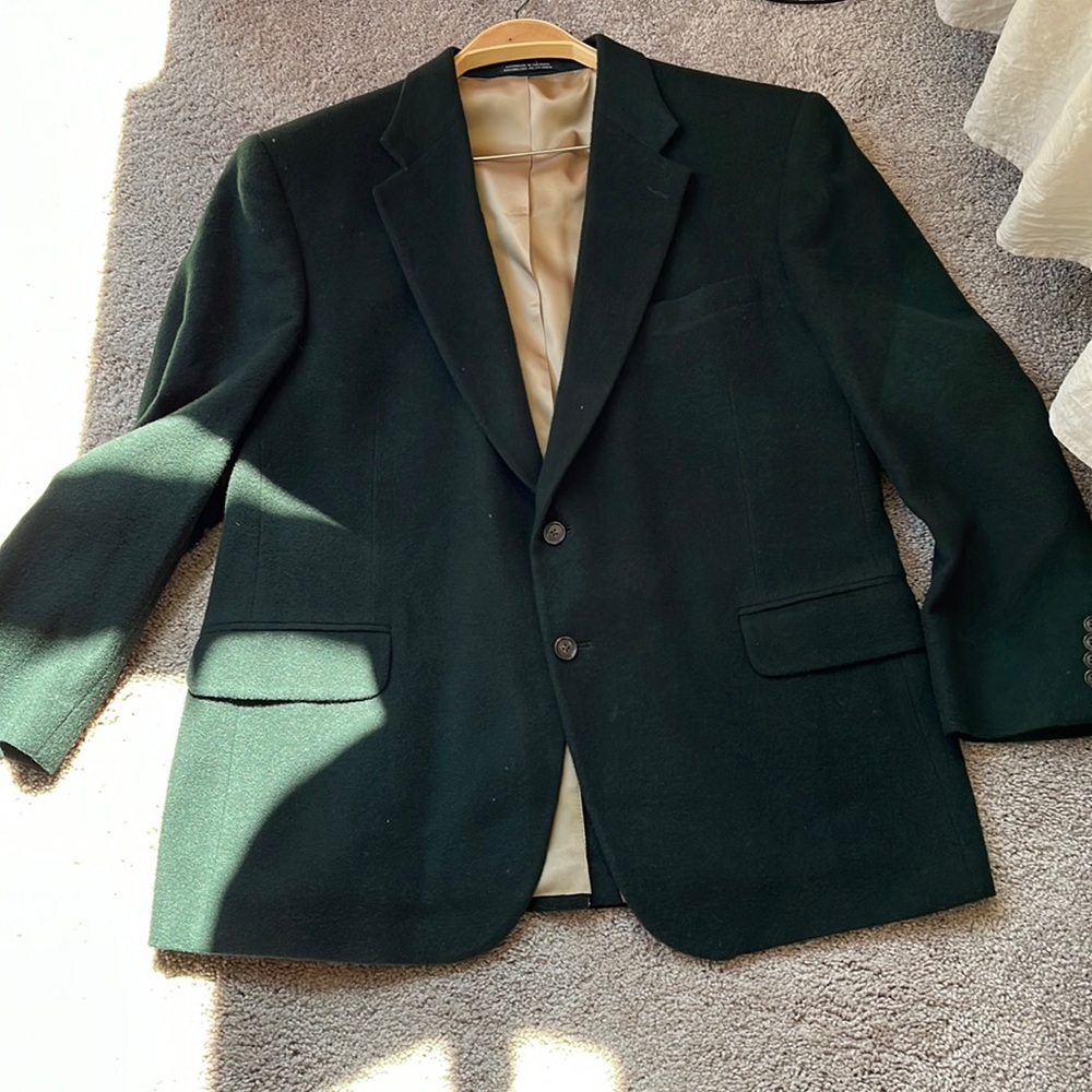 Green sport coat